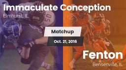 Matchup: Immaculate vs. Fenton  2016