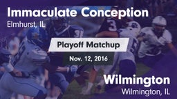 Matchup: Immaculate vs. Wilmington  2016
