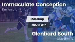 Matchup: Immaculate vs. Glenbard South  2017