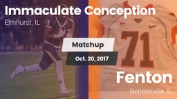 Matchup: Immaculate vs. Fenton  2017