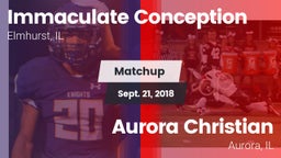 Matchup: Immaculate vs. Aurora Christian  2018