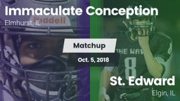 Matchup: Immaculate vs. St. Edward  2018