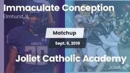 Matchup: Immaculate vs. Joliet Catholic Academy  2019
