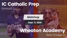 Matchup: Immaculate vs. Wheaton Academy  2020