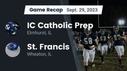 Recap: IC Catholic Prep vs. St. Francis  2023