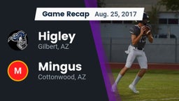 Recap: Higley  vs. Mingus  2017