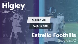 Matchup: Higley  vs. Estrella Foothills  2017