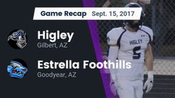Recap: Higley  vs. Estrella Foothills  2017