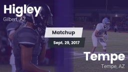 Matchup: Higley  vs. Tempe  2017