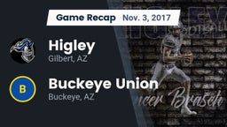 Recap: Higley  vs. Buckeye Union  2017