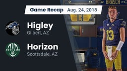 Recap: Higley  vs. Horizon  2018