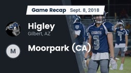 Recap: Higley  vs. Moorpark (CA) 2018