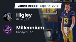 Recap: Higley  vs. Millennium   2018