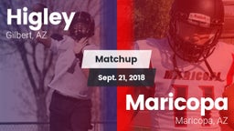 Matchup: Higley  vs. Maricopa  2018