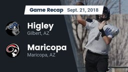 Recap: Higley  vs. Maricopa  2018