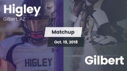 Matchup: Higley  vs. Gilbert 2018