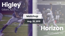 Matchup: Higley  vs. Horizon  2019