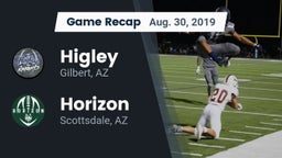 Recap: Higley  vs. Horizon  2019
