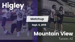 Matchup: Higley  vs. Mountain View  2019