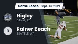 Recap: Higley  vs. Rainer Beach  2019