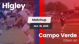 Matchup: Higley  vs. Campo Verde  2019