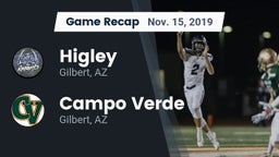 Recap: Higley  vs. Campo Verde  2019