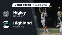 Recap: Higley  vs. Highland  2020