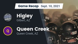 Recap: Higley  vs. Queen Creek  2021