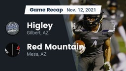 Recap: Higley  vs. Red Mountain  2021