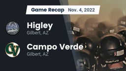 Recap: Higley  vs. Campo Verde  2022