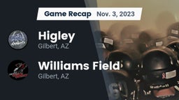 Recap: Higley  vs. Williams Field  2023