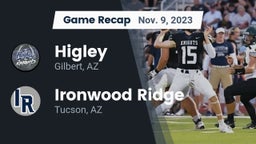 Recap: Higley  vs. Ironwood Ridge  2023