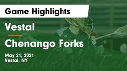 Vestal  vs Chenango Forks  Game Highlights - May 21, 2021