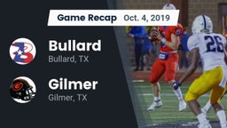 Recap: Bullard  vs. Gilmer  2019