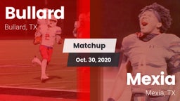 Matchup: Bullard  vs. Mexia  2020