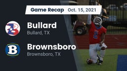 Recap: Bullard  vs. Brownsboro  2021
