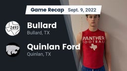 Recap: Bullard  vs. Quinlan Ford  2022