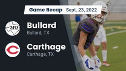 Recap: Bullard  vs. Carthage  2022