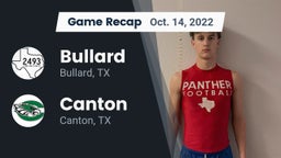 Recap: Bullard  vs. Canton  2022