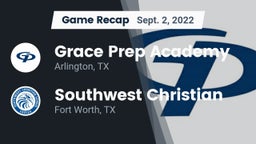 Recap: Grace Prep Academy vs. Southwest Christian  2022