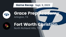 Recap: Grace Prep Academy vs. Fort Worth Christian  2023