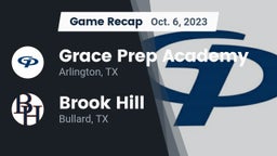 Recap: Grace Prep Academy vs. Brook Hill   2023