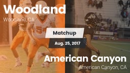 Matchup: Woodland  vs. American Canyon  2017