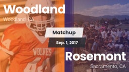 Matchup: Woodland  vs. Rosemont  2017