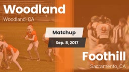 Matchup: Woodland  vs. Foothill  2017