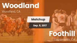 Matchup: Woodland  vs. Foothill  2017