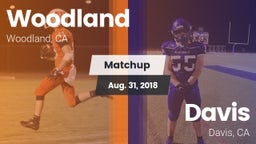 Matchup: Woodland  vs. Davis  2018