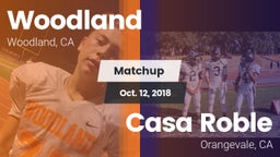 Matchup: Woodland  vs. Casa Roble 2018