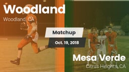 Matchup: Woodland  vs. Mesa Verde  2018