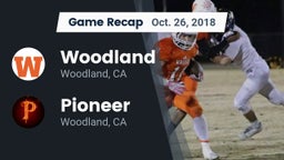 Recap: Woodland  vs. Pioneer  2018